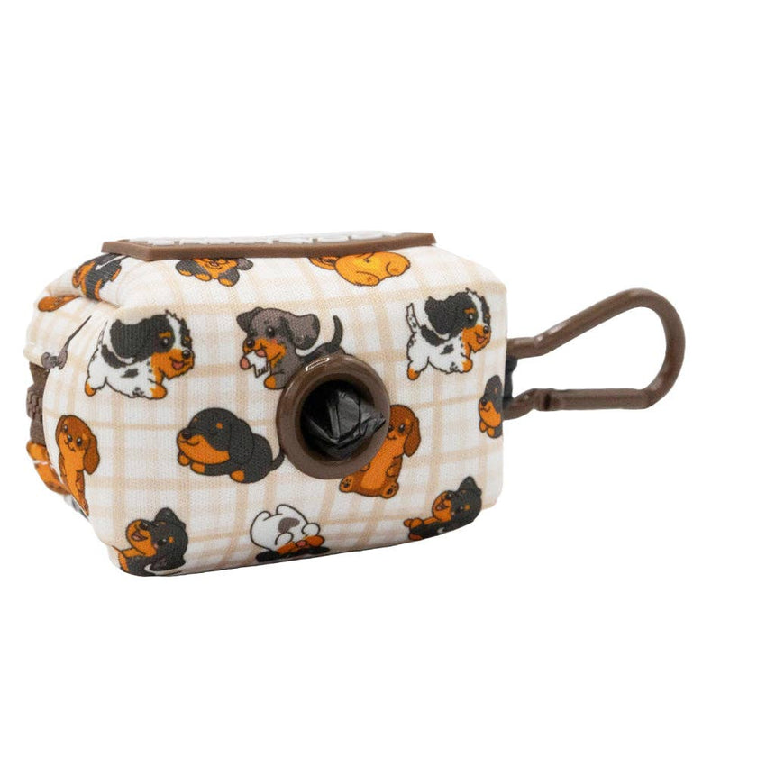 Dog Waste Bag Holder Weens Club With Clasp