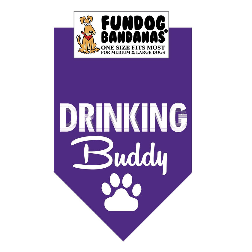 Drinking Buddy Dog Bandana