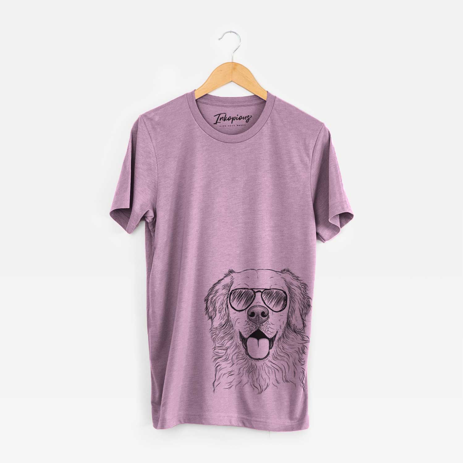 Golden Retriever Tee- Juniper