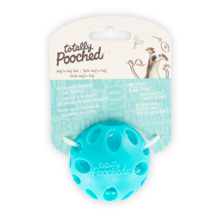 Totally Pooched Huff'n Puff Ball Rubber 2.5