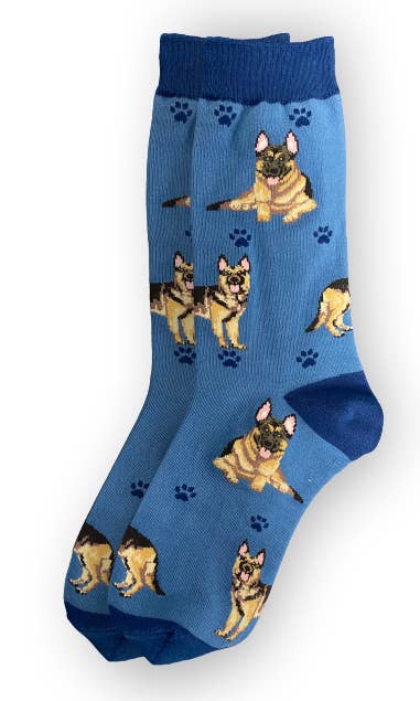 German Shepherd Dog Socks- Unisex