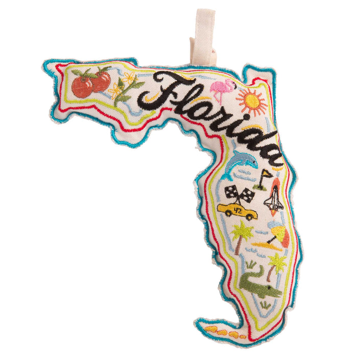 Dog Toy Florida Plush Wish You Were Here Dog Toy