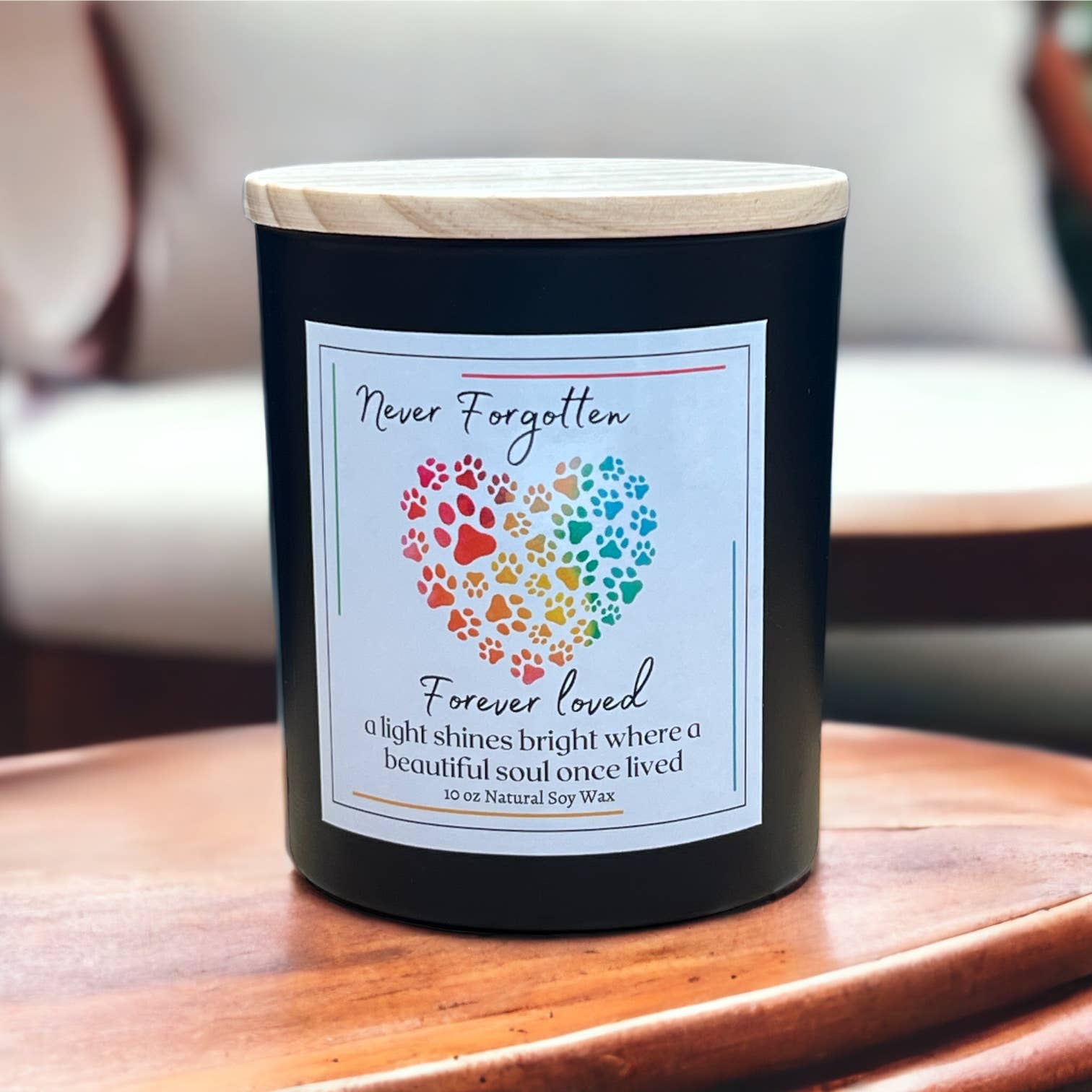 Pet Sympathy candle - Beautiful Soul