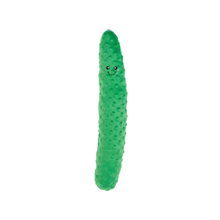 Dog Toy Pickle Green Jigglerz® Plush Toy