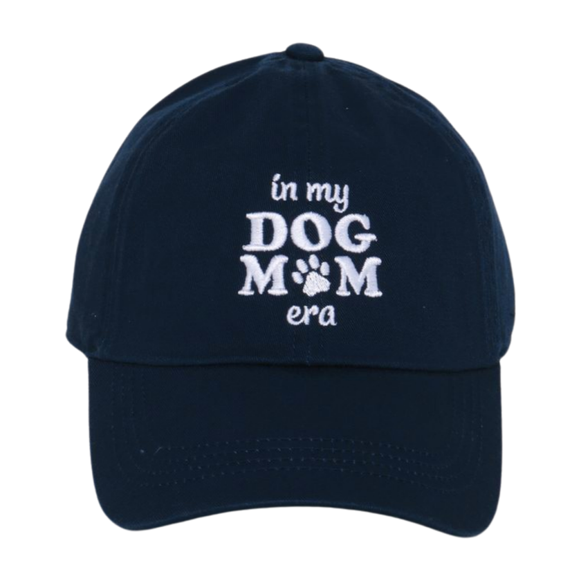 In My Dog Mom Era Embroidered Baseball Cap