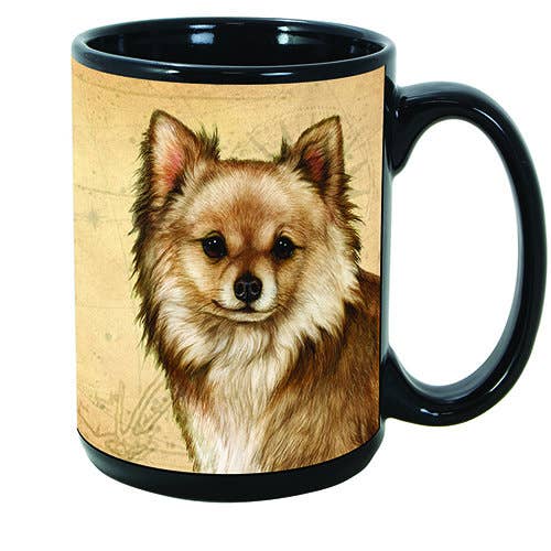 Chihuahua Long Hair Fawn Mug Coffee Cup
