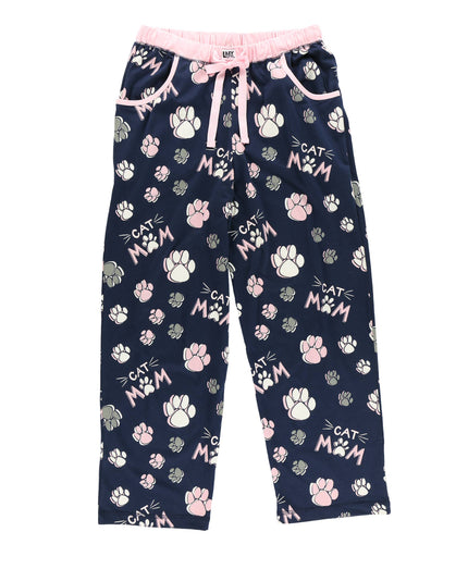 PJ Pants Cat Mom Women's Pajama Pant