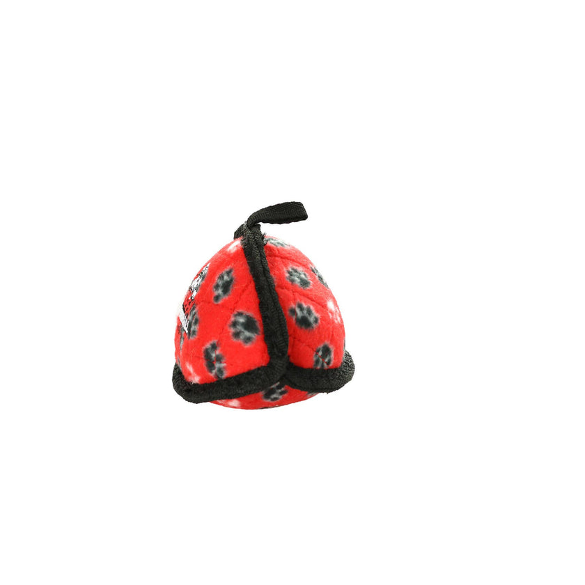 Tuffy Jr Odd Ball - Red Paw, Tough, Durable Dog Toy