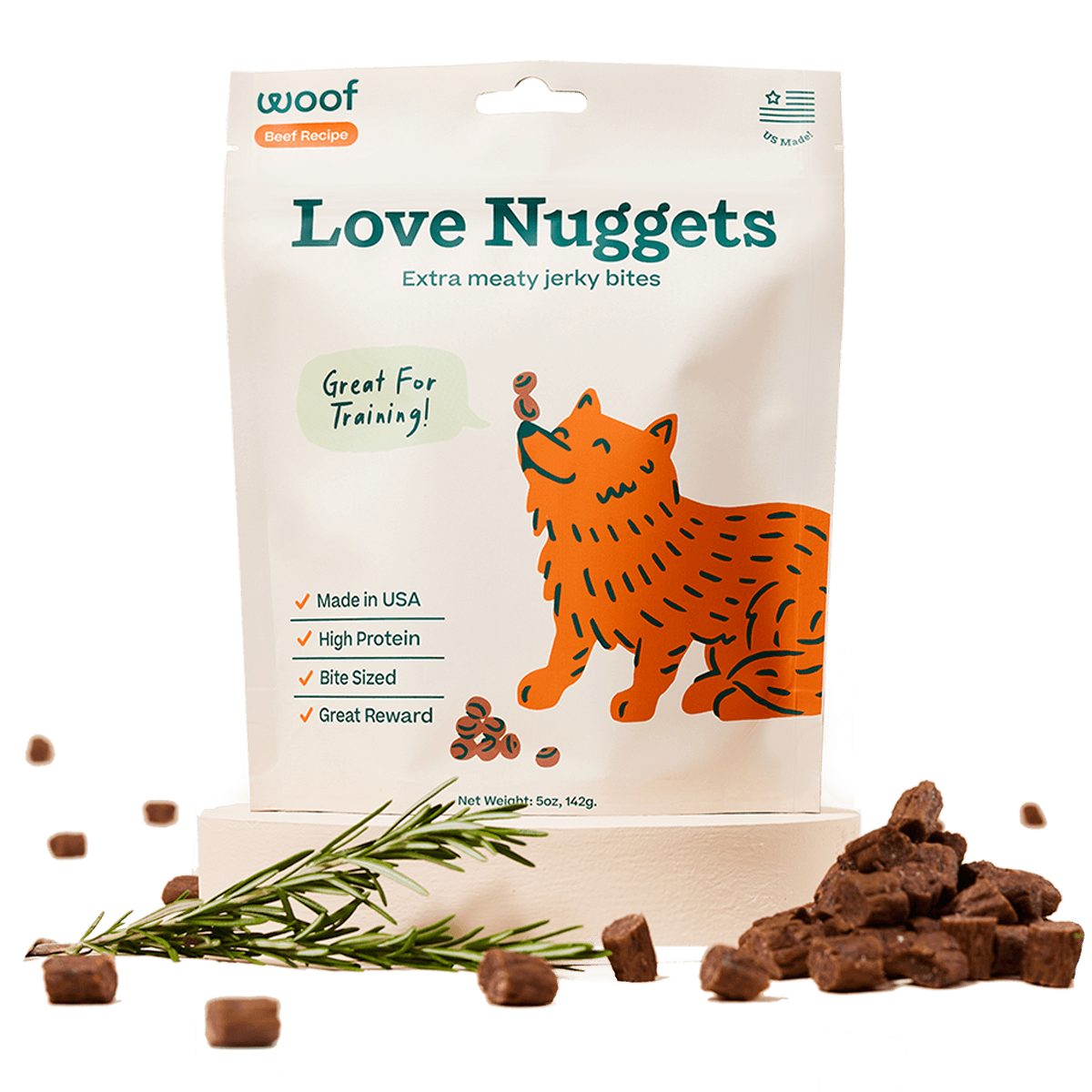Love Nuggets Dog Treat