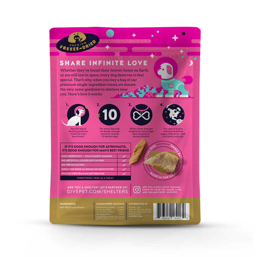 Astromutt Freeze-Dried Pet Treats