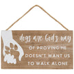 Dogs Walk Alone - Petite Hanging Accents