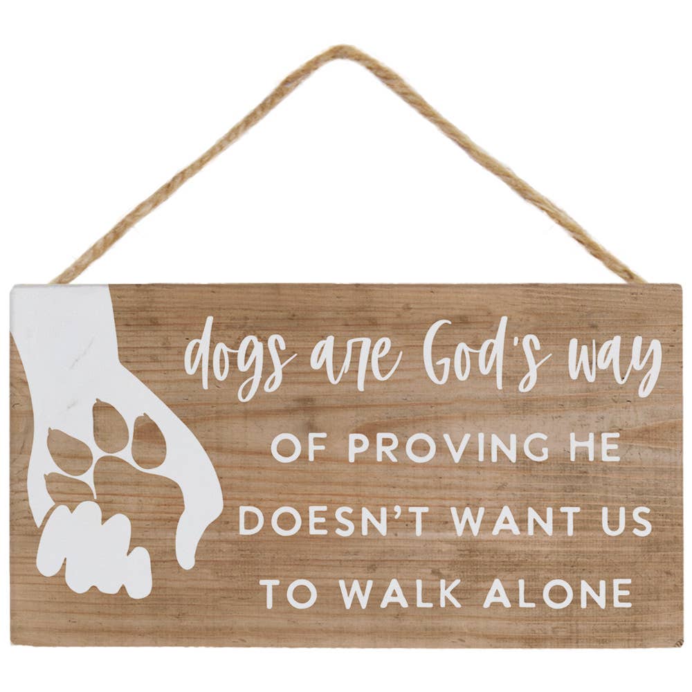 Dogs Walk Alone - Petite Hanging Accents