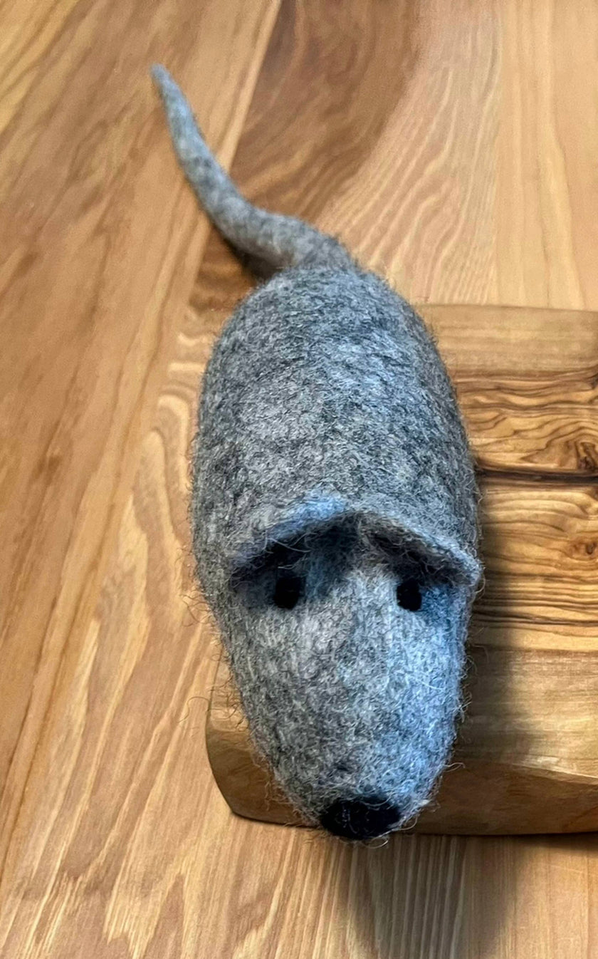 Cat Toy Felt Mouse Wool Toy