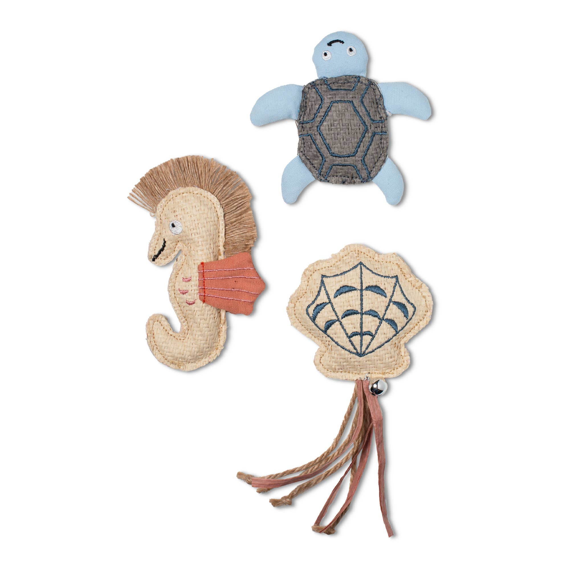 Cat Toy Vitamin Sea Buds Earth Friendly 3pc Toy Set