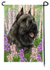 This Bouvier Grey Garden Flag is a testament to the beauty of your favorite breed and the American Flag.