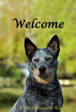 Australian Cattle Dog -  CEFK Welcome Photo House Flag