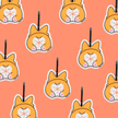 Potty Pal Corgi With Clasp