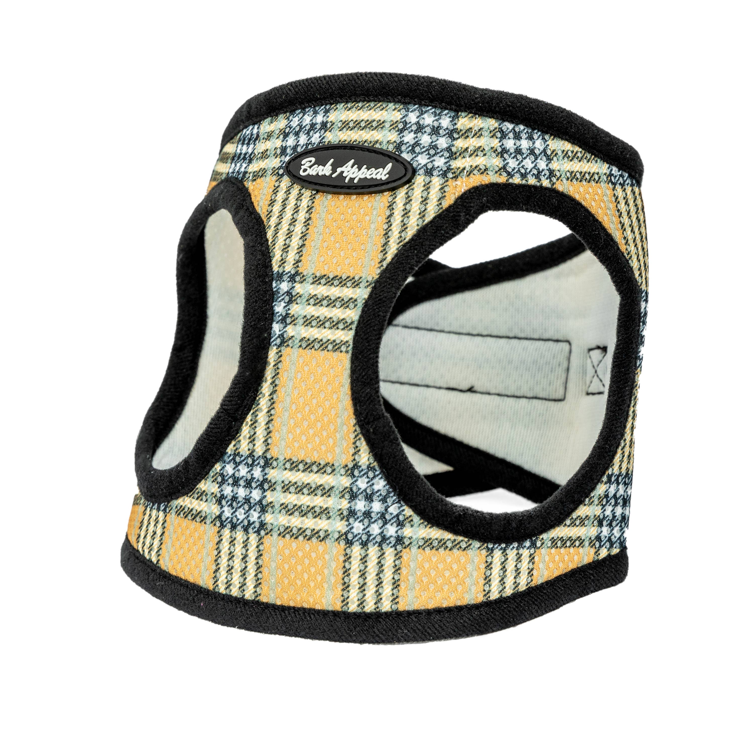 Plaid Mesh Step in Harness