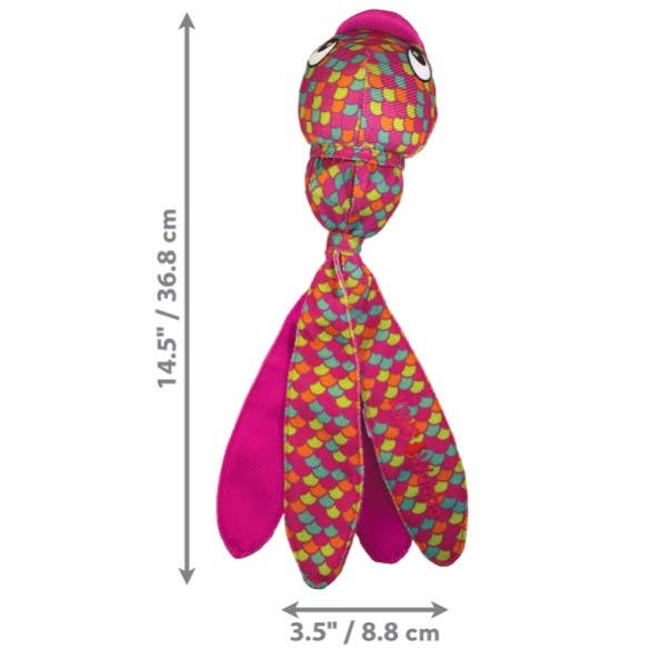 Wubba Finz Dog Tug Toy Pink Large
