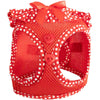 American River Polka Dot Dog Harness - Red