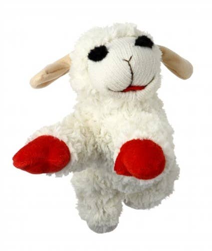 Dog Toy Lamb Chop Multipet Lamb Chop Plush Dog Toy Jumbo 24