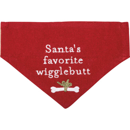 Wiggle/Naughty List Small Collar Bandana