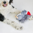 Christmas Squirrel Plush Furry Tail Large Dog Toy