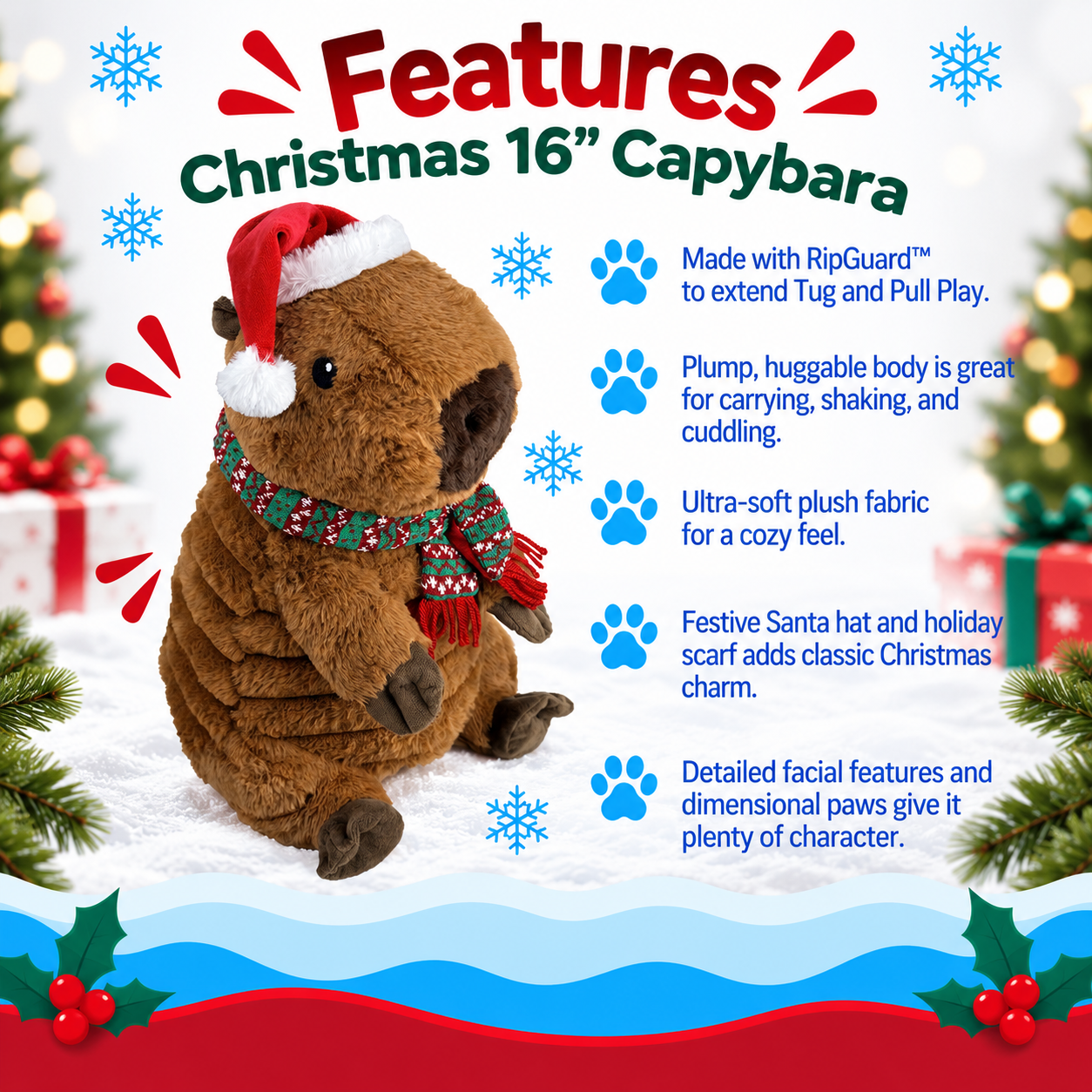 Dog Toy Capybara 16