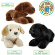 Lorrie The Labrador | 17 Inch Stuffed Animal Plush | By TigerHart Toys