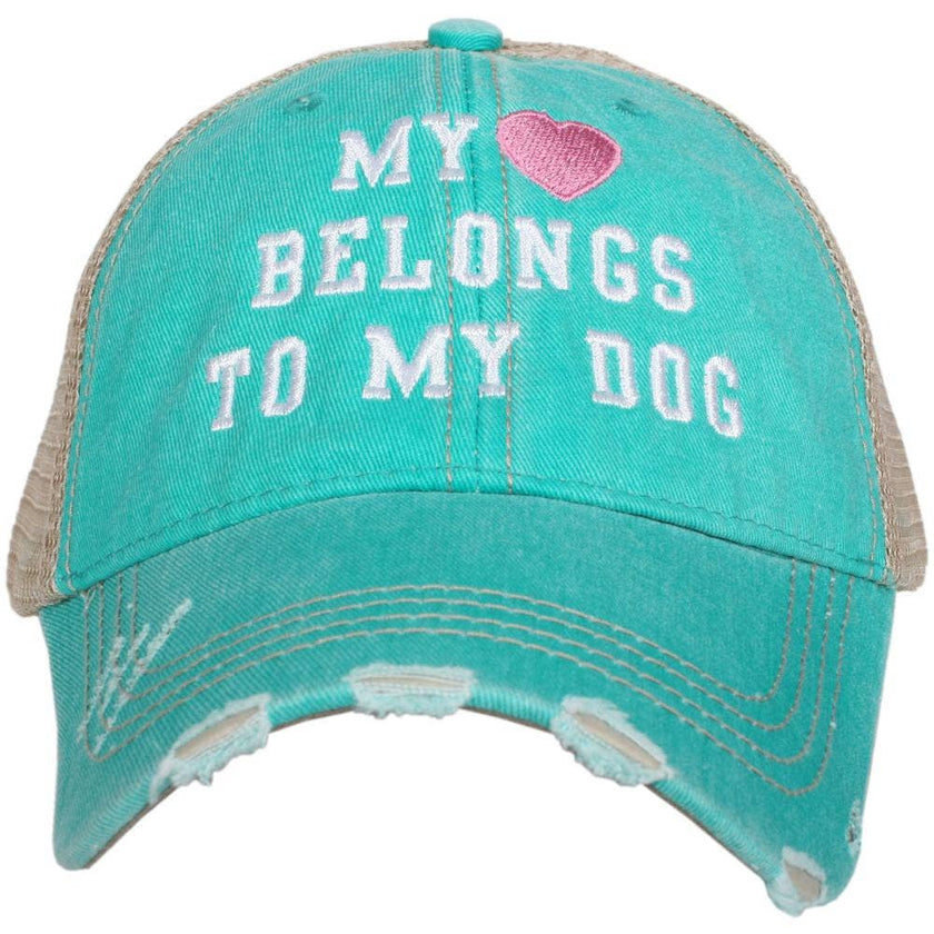 My Heart Belongs To My Dog Trucker Hat
