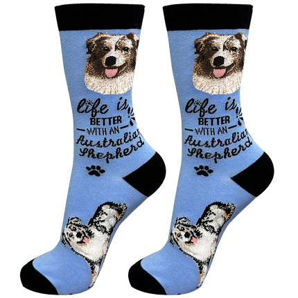 Australian Shepherd Dog Socks Unisex