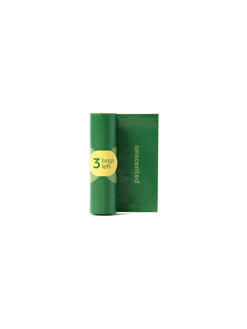 Earth Rated Unscented Poop Bags box 120ct on 8 Refill Rolls