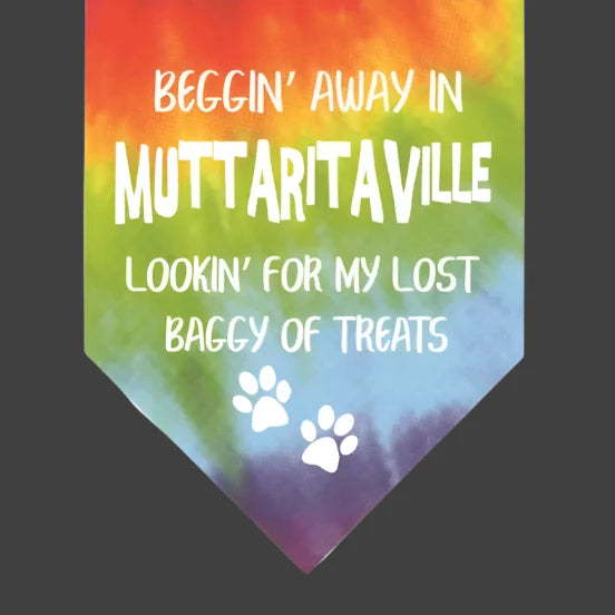 Muttaritaville Dog Bandana