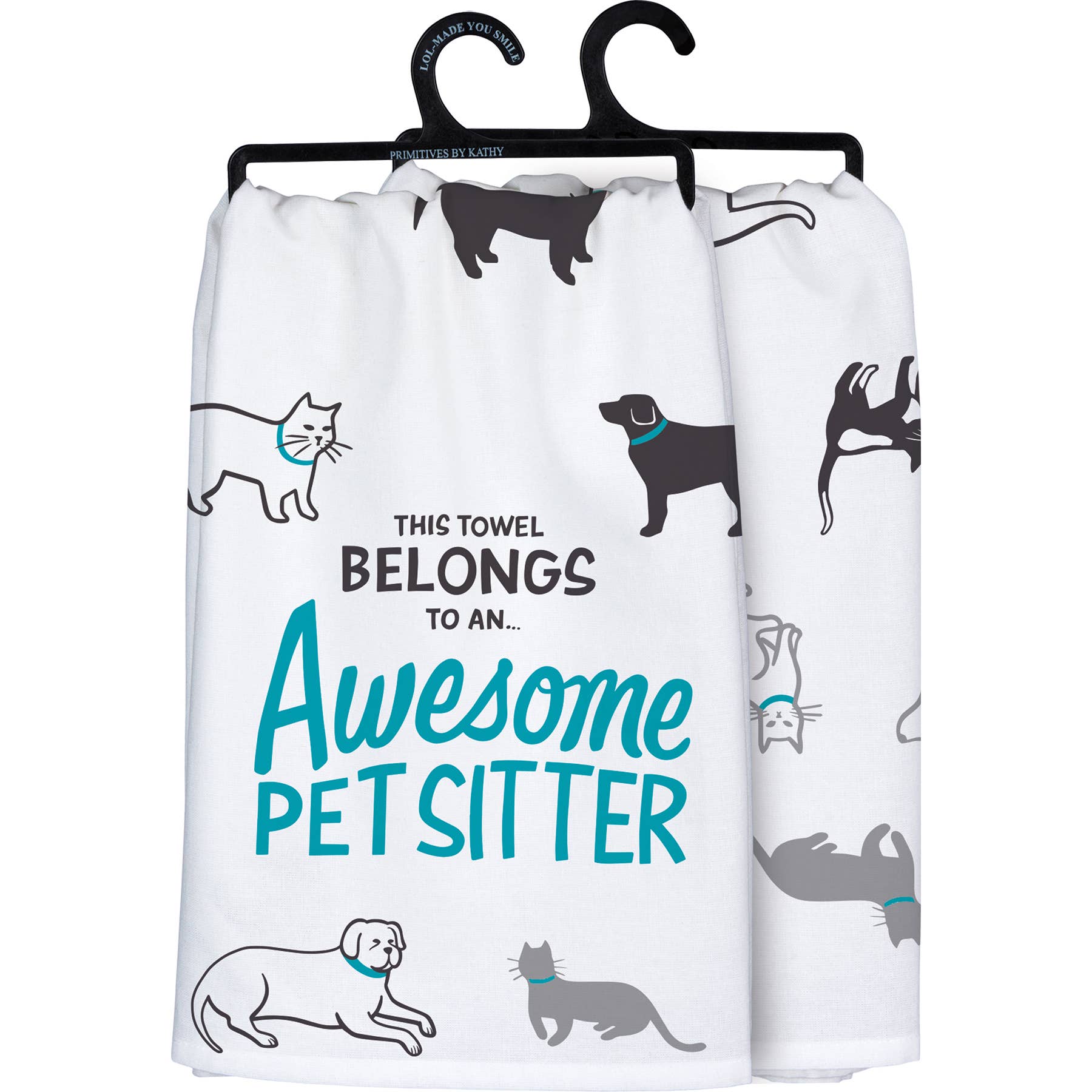 Awesome Pet Sitter Kitchen Towel