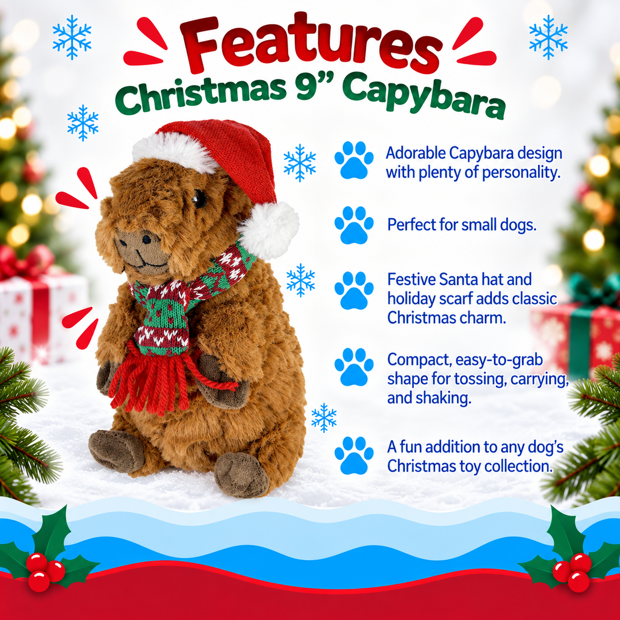 Dog Toy Capybara 9