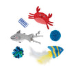 Cat Toy Sea Creature Theme Water You Waiting For 6pc Toy Set
