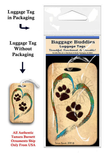 Multicolor Baggage Buddies Luggage Tag