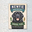 Newfoundland Dog Refrigerator Magnet