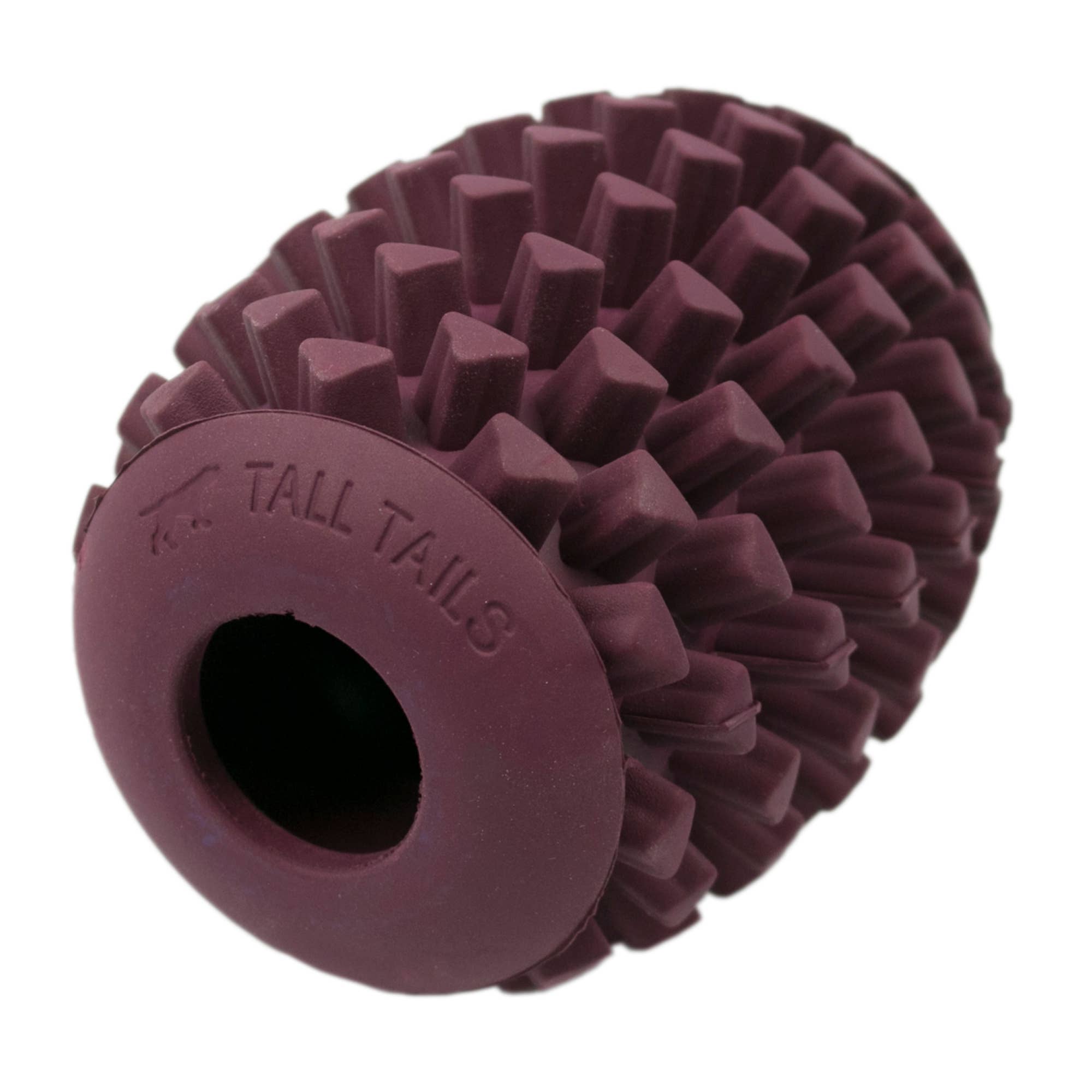 Dog Toy Pinecone Purple  Natural Rubber Toy