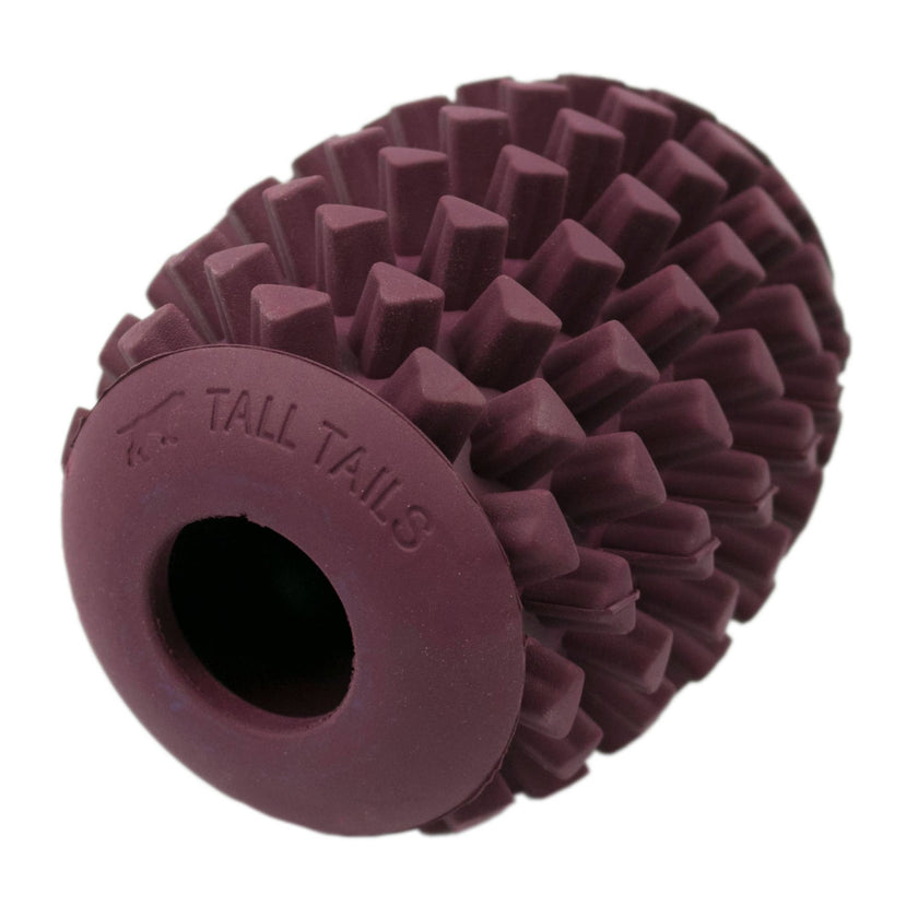 Dog Toy Pinecone Purple  Natural Rubber Toy