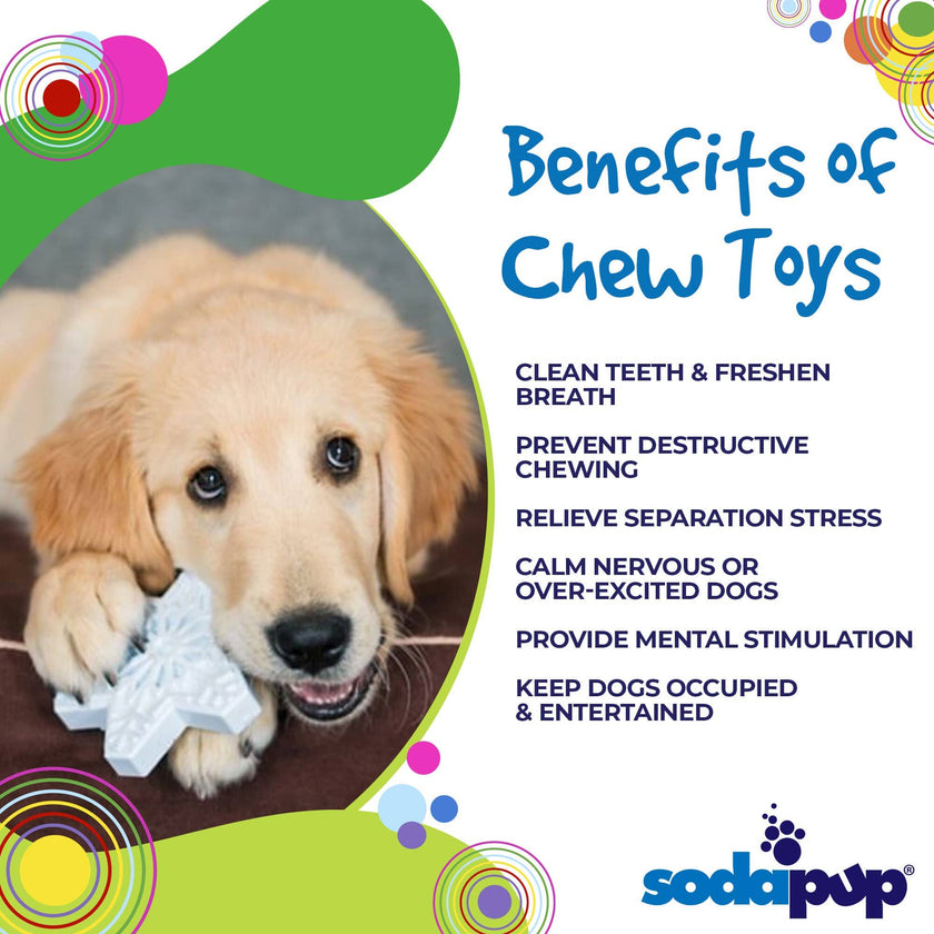 Snowflake Nylon Dog Chew Toy for Aggressive Chewers Dog Toy