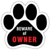 Show off your love for your favorite furry friend with our Beware of Owner Paw Magnet! Perfect for your car trunk or any magnetic surface, this adorable paw-shaped magnet features a vibrant image of your favorite dog or cat breed saying. Made from durable, weather-resistant materials, it’s designed to withstand the elements while adding a touch of personality to your vehicle or home. 