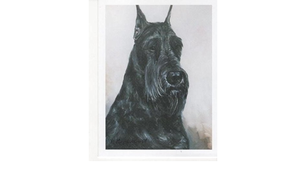 Giant Schnauzer List Note Pad