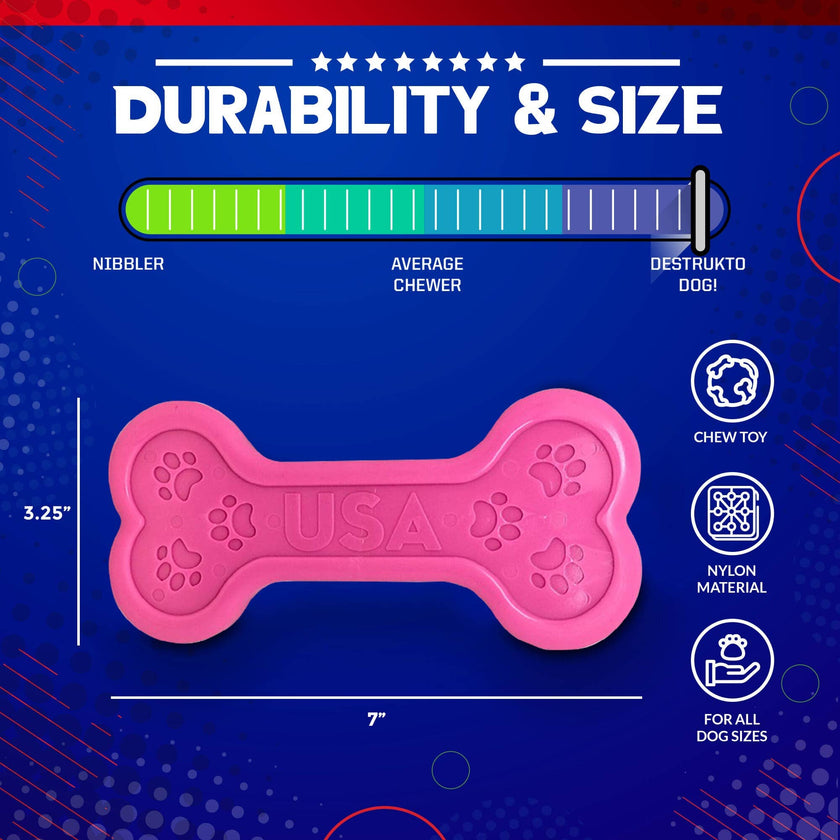 SP Bone Ultra Durable Nylon Dog Chew Toy