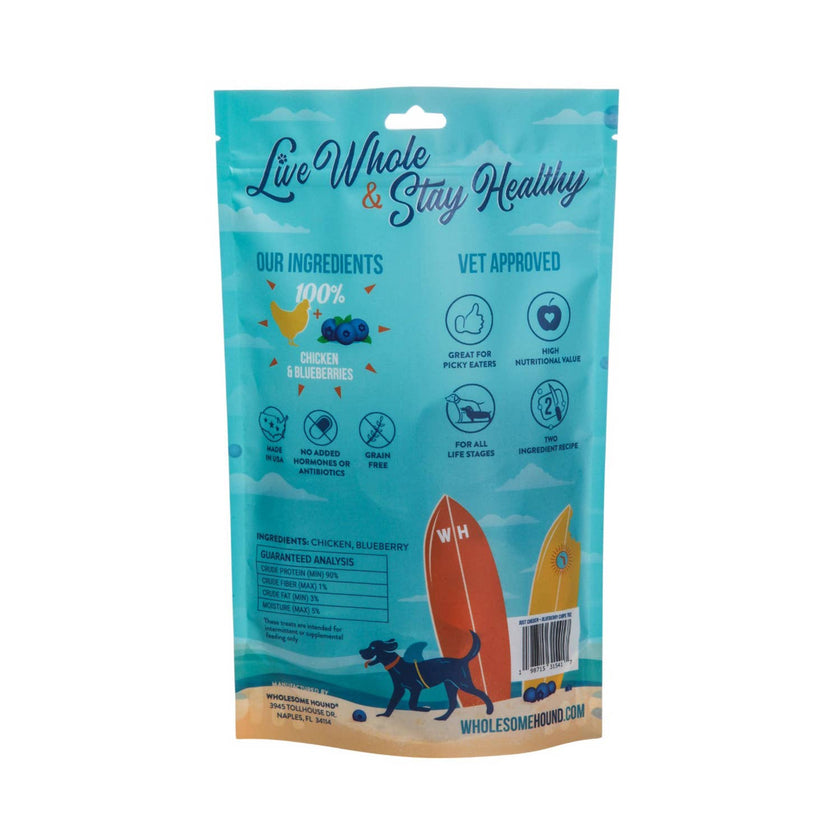 Just Chicken & Blueberry Chips 3oz