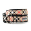 Bias Plaid Dog Collar