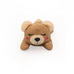 Dog Toy Teddie Bear Snooziez with Shhhqueaker Plush Toy