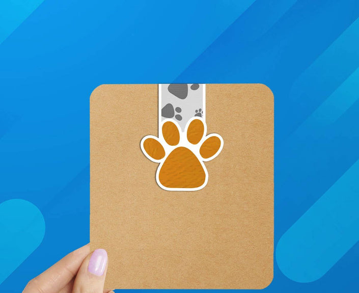 Collie Dog Reversible Magnetic Bookmark