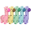 Multipet Minipet Latex Giraffe Dog Chew Toy Asst. 5.75
