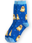Pomeranian Socks  - Unisex - Fun Novelty Dog Socks